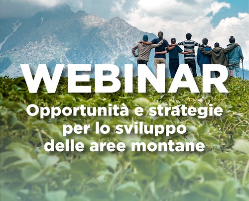 Webinar - Cooperazione ed Economia per le Aree Montane