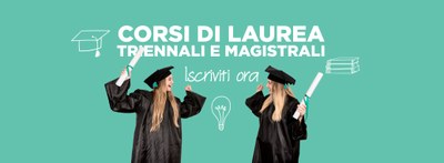 Aprono le iscrizioni ai corsi di Laurea!