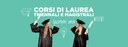Aprono le iscrizioni ai corsi di Laurea!